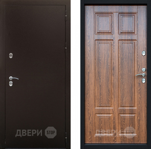 Дверь Сибирь Термо Дуб филадельфия коньяк