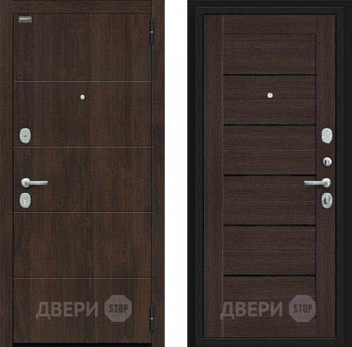 Входная металлическая Дверь Bravo Прайм Kale Almon/Wenge Veralinga