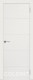Межкомнатная дверь Граффити 2 ПГ белая эмаль