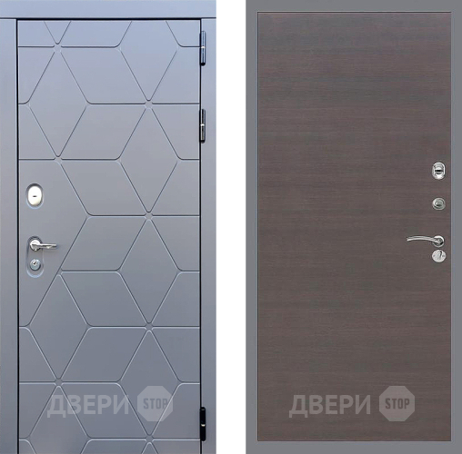 Дверь Стоп КОСМО Гладкая венге поперечный