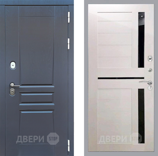 Дверь Стоп ПЛАТИНУМ СБ-18 Лиственница беж