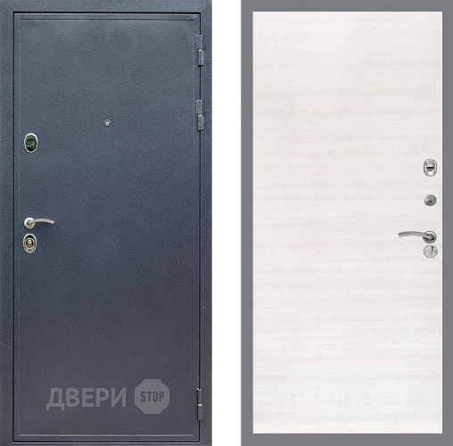 Дверь Стоп СИЛЬВЕР Гладкая Акация светлая