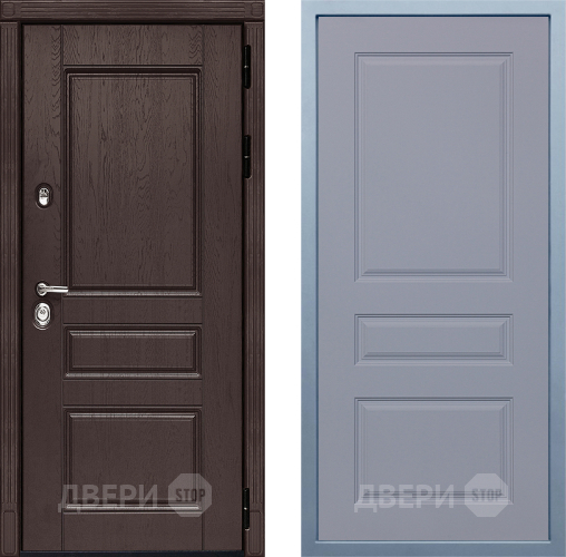 Входная металлическая Дверь Дива МД-90 Д-13 Силк Маус