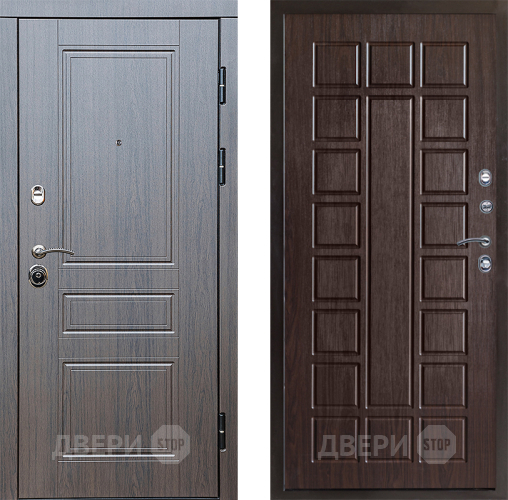 Входная металлическая Дверь Престиж Классика Венге Престиж Венге