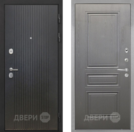 Дверь Интекрон (INTECRON) Гектор ФЛ-295 ФЛ-243 Графит вуд дуб