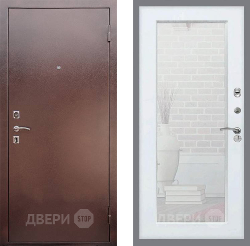 Дверь Рекс (REX) 1 Зеркало Пастораль Силк Сноу