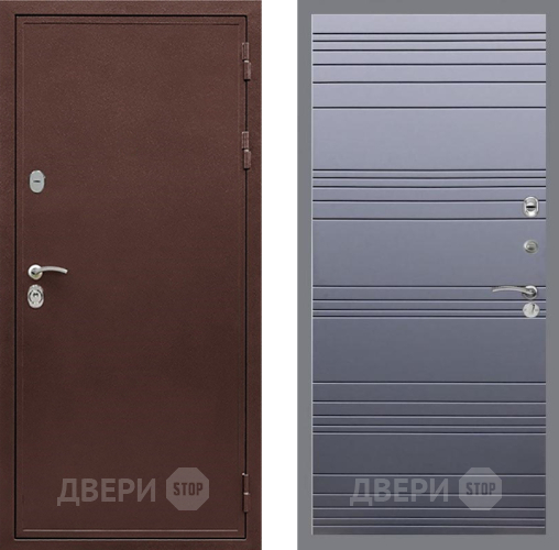 Дверь Рекс (REX) 5А Line Силк титан