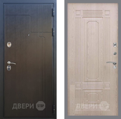 Дверь Рекс (REX) Премиум-246 FL-2 Беленый дуб